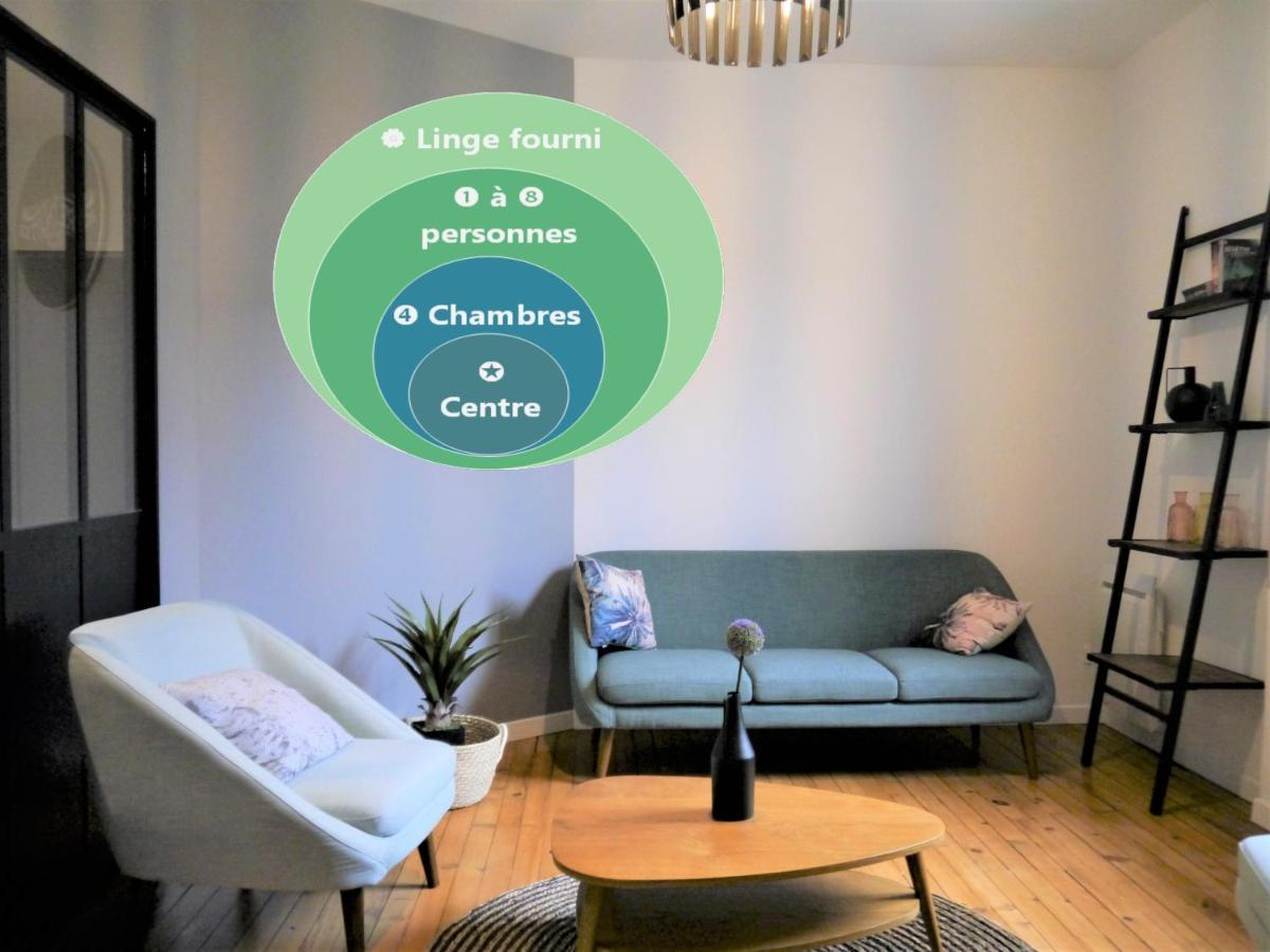 Appartement Le Flatiron - 4 Chambres Tarbes Eksteriør billede